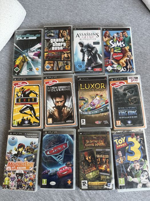 Colectie cd psp sony