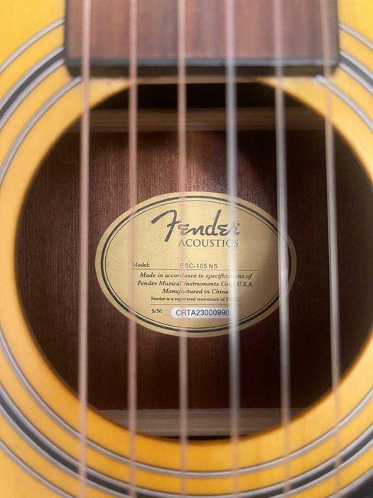 Chitara clasica Fender ESC-105 SC