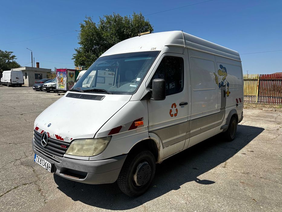 2000 Mercedes Sprinter Отпушване на канали