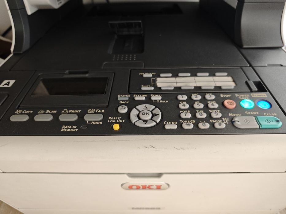 Multifunctional laser color OKI MC563, Duplex, Retea, A4, ADF, Wifi