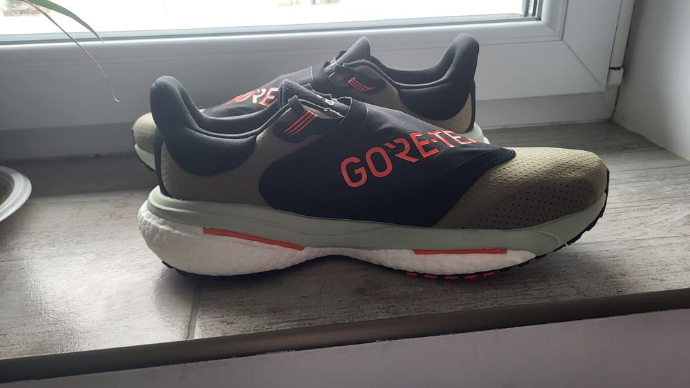 Adidas Solarglide 5 Gore-Tex GTX Boost Continental - Noi - 44 2/3