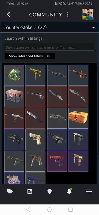 Аккаунт Стим кс2