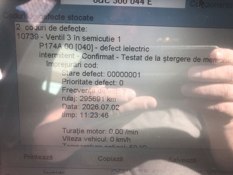 Vand mecatronic cutie DSG. DQ381- pentru reconditionare
