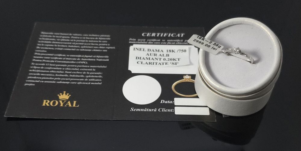 Inel Dama aur 18k 2.38gr