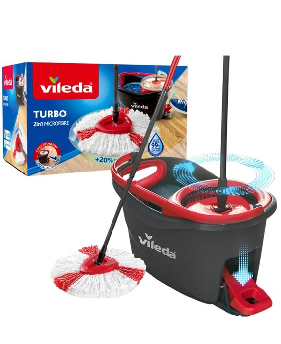 Комплект Vileda Easy Wring & Clean Turbo 2 в 1