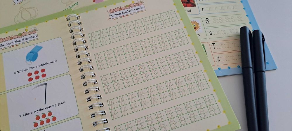 4 carti carticele copii stilou magic