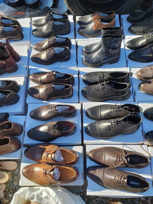 Pantofi ghete din piele naturala si calitate superioara eleganță lux