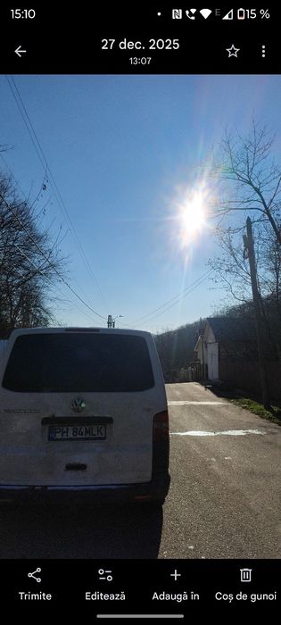 Volkswagen t5 an 2006 ,motor 1.9 , fără locuri