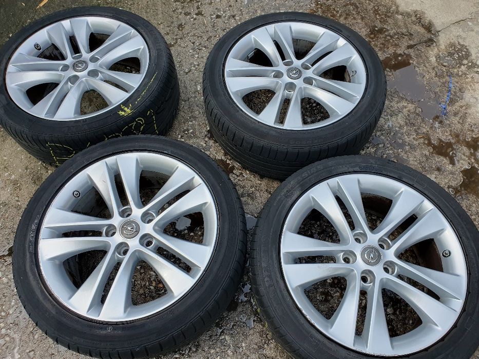 4бр алуминиеви джанти за Опел Зафира 2015г/ 8ж Х18/ет 46/ 5Х 115/