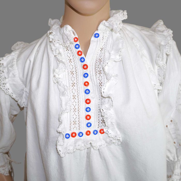 Ie veche traditionala lucrata manual, spacel rar din Transilvania M