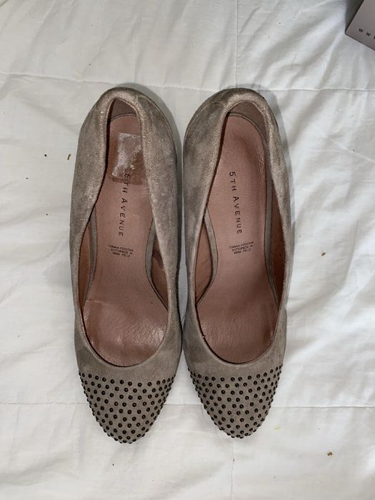 Pantofi eleganți 5th Avenue din piele naturală, mărimea 40