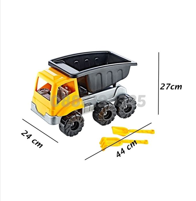 Голям Детски камион Самосвал Mega Mark Truck, 90 см