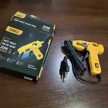 Pistol cu lipici Deli pentru kraft, 20W