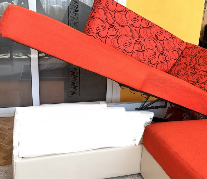 ПОДАРЯВАМЕ! Изпозлван разтегателен диван ПАРАЛЕЛ