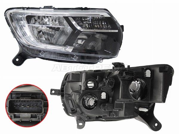 Фара  Renault Logan