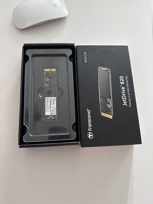 SSD Upgrade Mac 480GB - Transcend JetDrive 820 (Fără adaptor!)