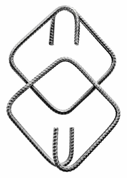 Etrieri constructii 22/30 din fier beton striat de 8mm pentru grinzi