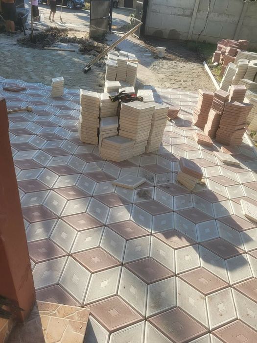 Extra preturi pentru pavaje si pavele model Tass cu montaj transport