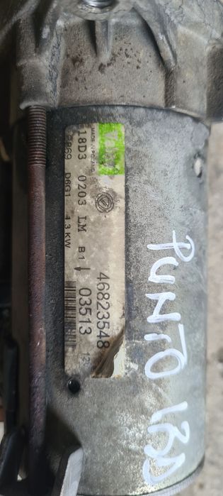 Alternator,Electromotor,compresor clima,racitor ulei,fiat punto 1,3 D