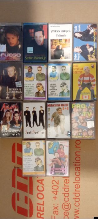 Lot 123 casete audio Populara , manele ,petrecere ,dance
