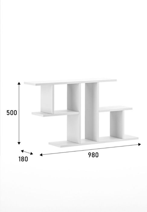 Полка настенная навесная для книг