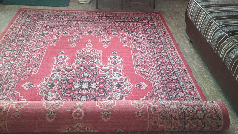 Ковер шерстинной натуральный