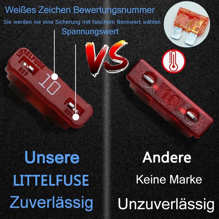 табло, държач за предпазители, бушони за автомобили, лодки