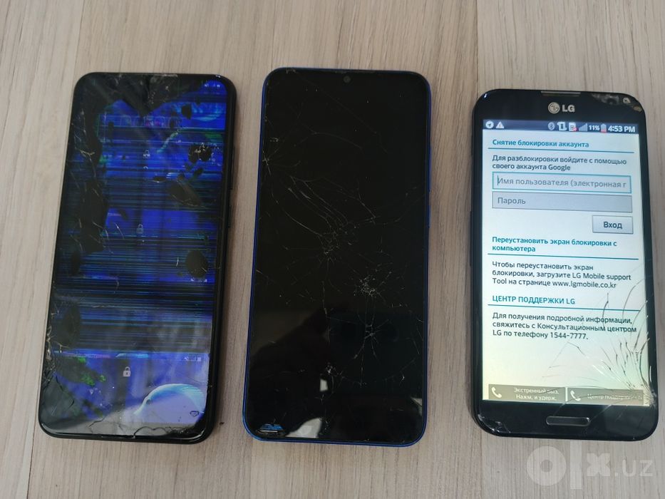 Redmi 9c, Samsung a03s, Lg экран