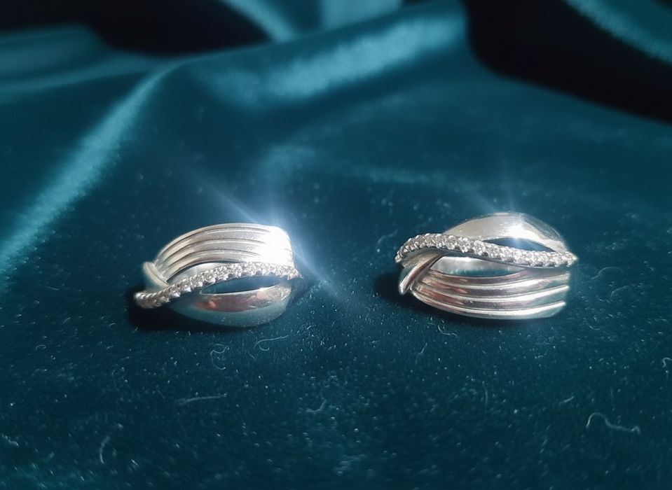 Серьги женские серебро