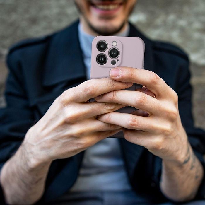 Silicone mag cover case compatible with magsafe for iphone 16 pro max