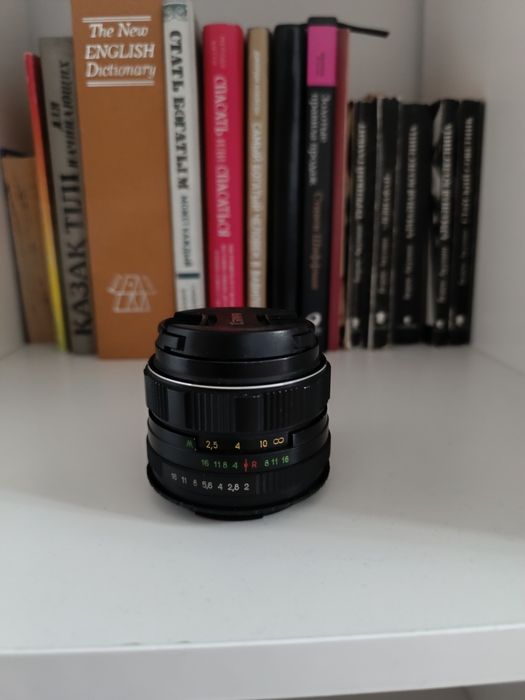 HELIOS 44 M-4 с переходником на ef