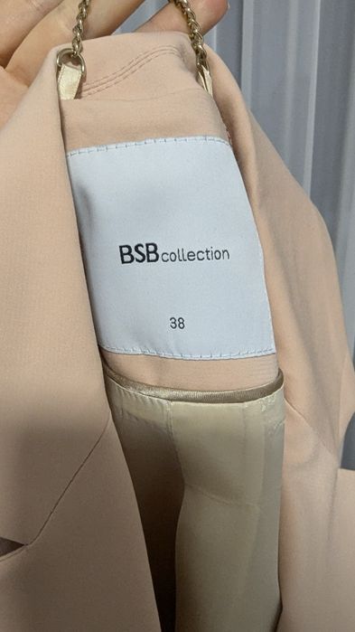 Sacou Dama BSB mărimea 38 - roz prafuit