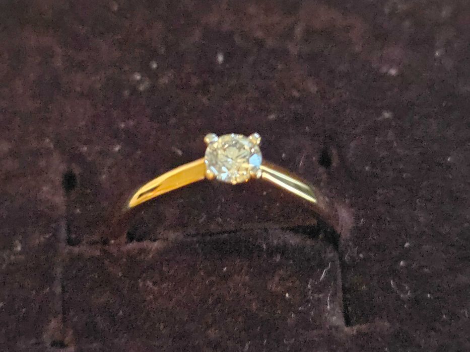 Inel de logodna Teilor aur 18K diamant 0.25ct RON 5500 (-27%)
