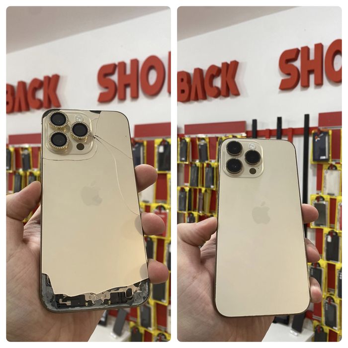 Inlocuire sticla spate iPhone prin laser