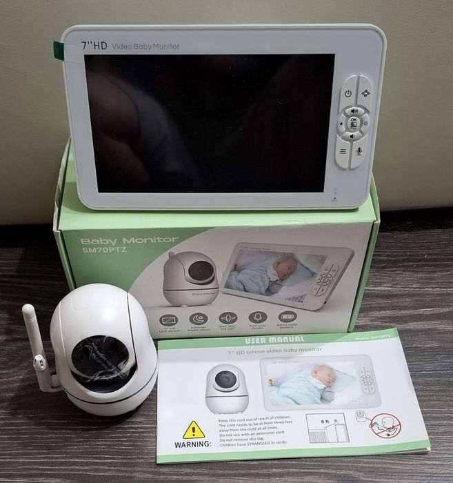 Baby monitor camera audio-video wireless