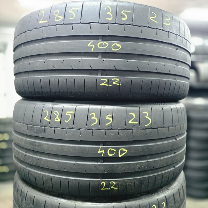 2x 285/35/23 VARA CONTINENTAL 2022 Stare excelentă