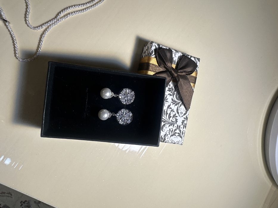 Серьги с жемчугом