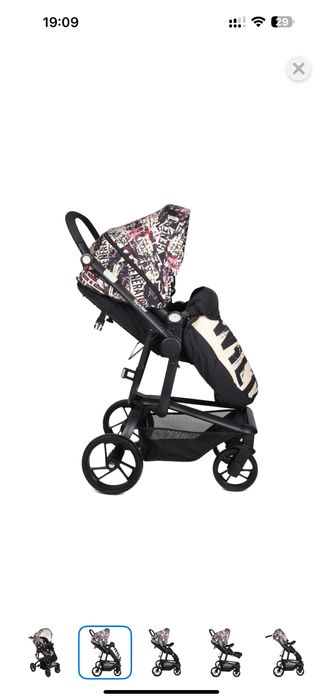 Коляска-трансформер Babyton Spider Beige