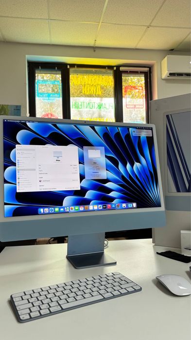 iMac М3 2023 года, Полная комплектация+Magic Mouse