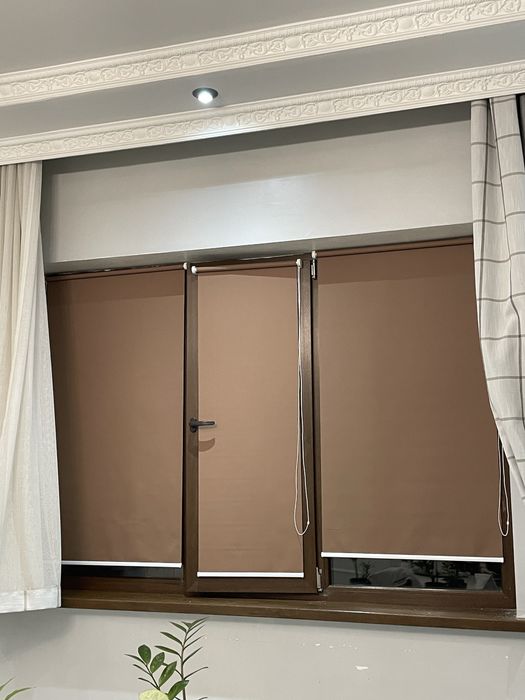 Жалюзи день и ночь ролл шторы