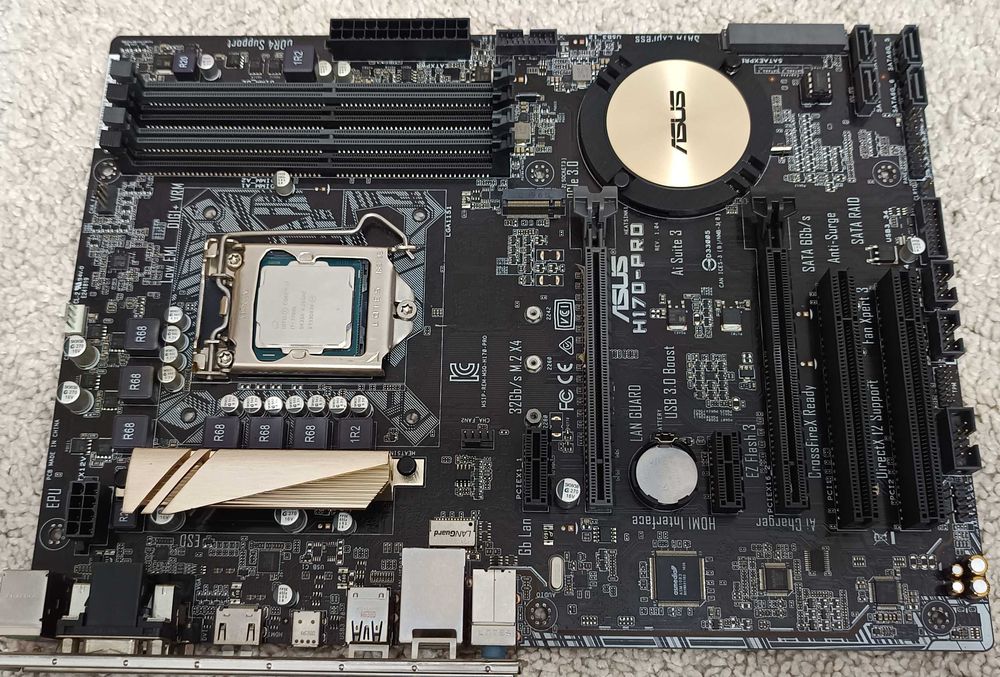 Placa de baza Asus H170-Pro soket 1151 Intel Gen 6 si 7 Slot M2