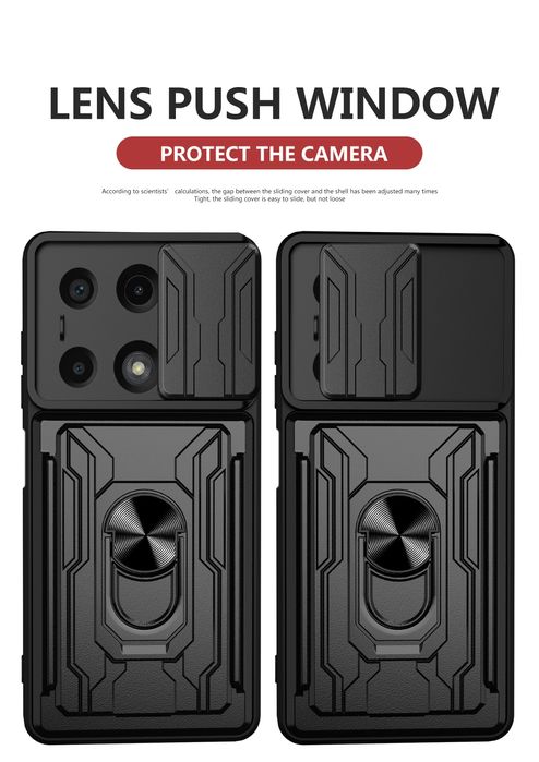 Xiaomi Redmi Note 13 Pro / 13 Pro+ / RING CARD SLOT Удароустойчив кейс