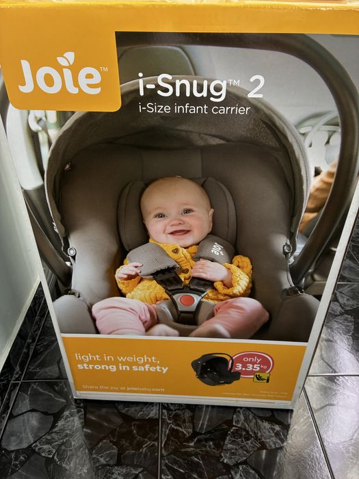 Чисто нов Стол за кола Joie i-Snug™ 2 i-Size с 2 години гаранция от Raya Toys