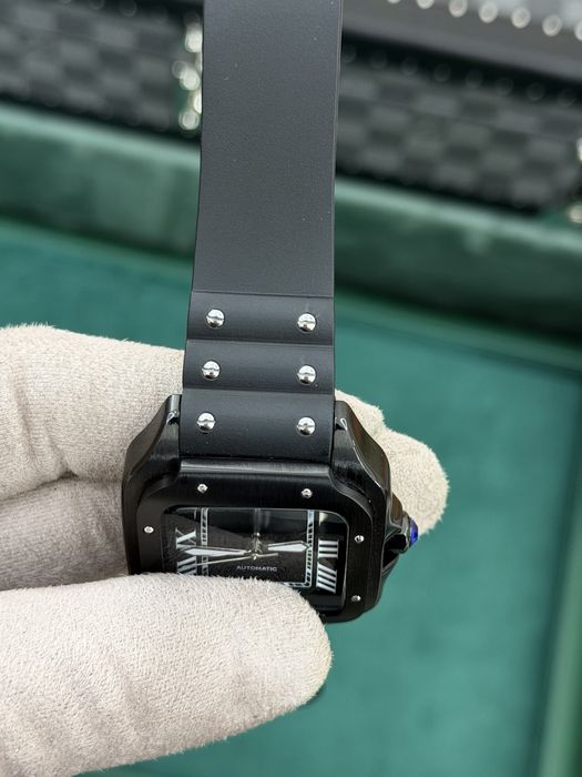 Cartier Santos Large Black