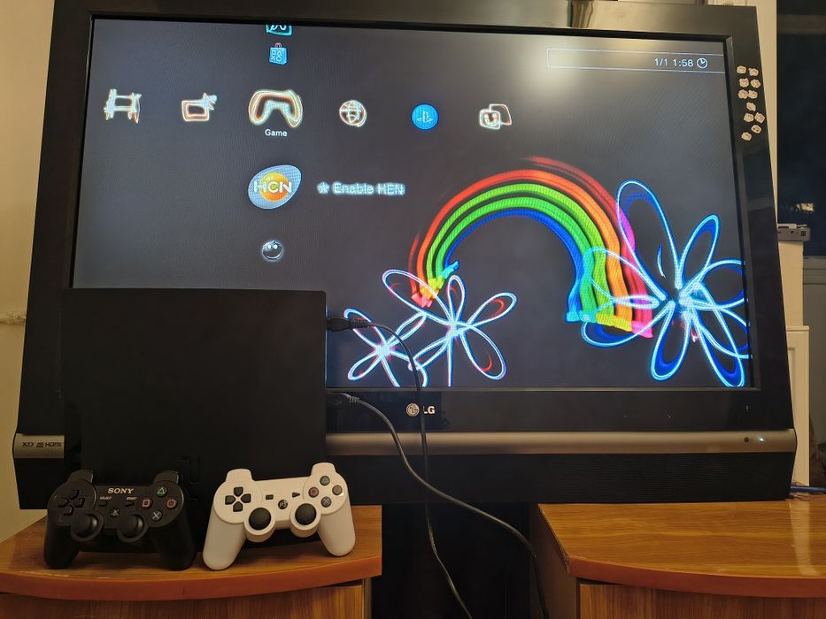 PS3 Modat GTA5 CSGO+20 jocuri 500gb Modat in stare buna curatat silentios