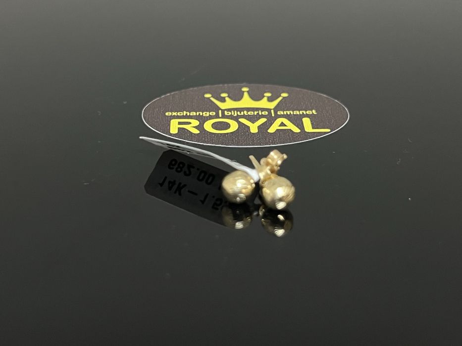 Bijuteria Royal CB : Cercei copil aur 14k 1,59 grame