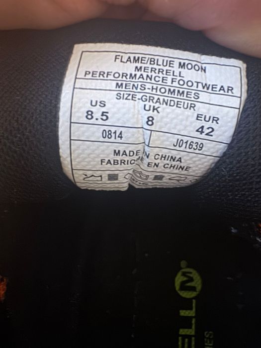 Papuci Merrel Goretex trekking 42 impermeabili