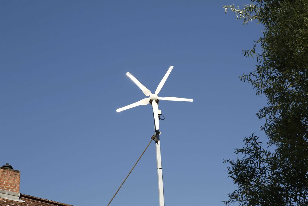 Ветрогенератор/Турбина 400/500w 12V 5 витла