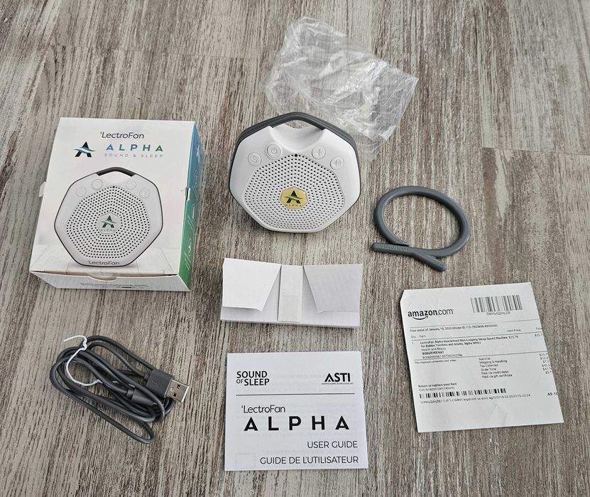 Aparat White Noise – LectroFan Alpha (pentru bebeluși și copii)