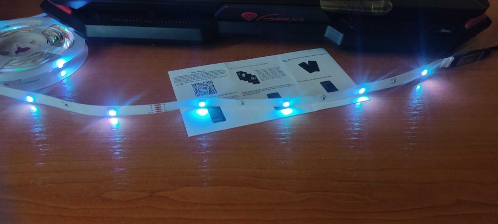 Bluetooth si telecomanda ír Bandă de lumină USB DC5V